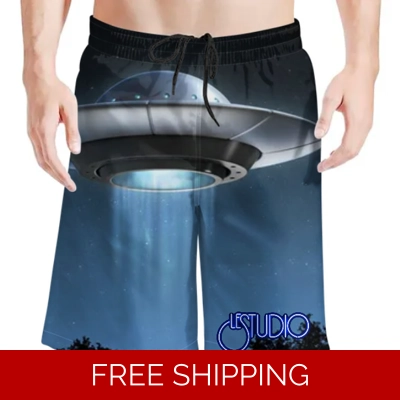 Le Studio UFO Beach Shorts